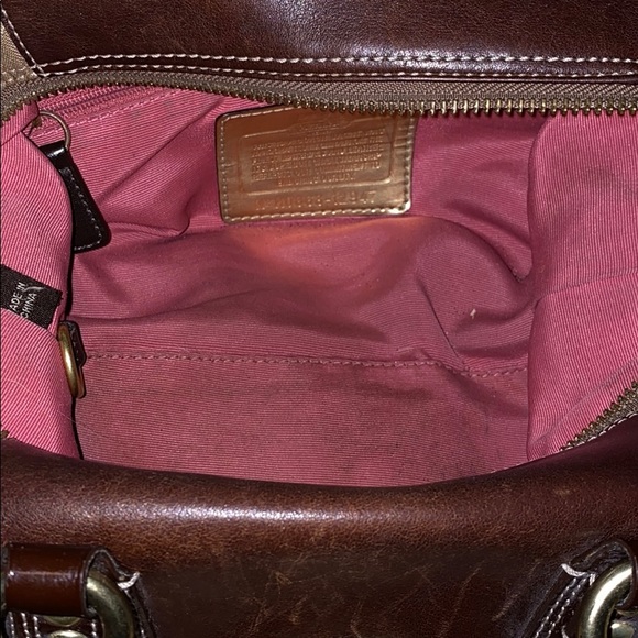 Coach handbag used - Picture 7 of 7